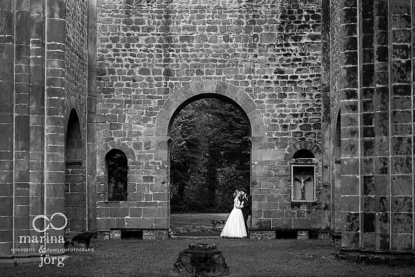 After-Wedding-Fotoshooting bei Lich (Kloster Arnsburg mit Restaurant Alte Klostermühle) - Hochzeitsfotografie Marina & Jörg, Gießen