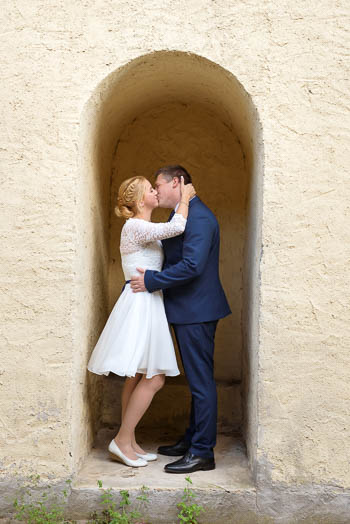 romantische Hochzeitsfotos ganz entspannt bei einem After-Wedding-Shooting - Marina & Jörg ∞ Hochzeitsfotografie Marburg