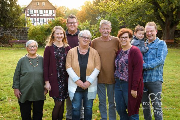 Familien-Fotoshooting bei Gießen - Familienfotos bequem zu Hause