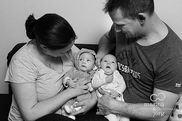 Familienfotografie Gießen - natürliche Babyfotos einer Homestory