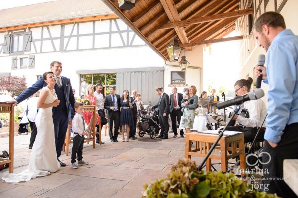 Musikalische Ueberraschung bei einer Hochzeit in der Eventscheune Dagobertshausen bei Marburg