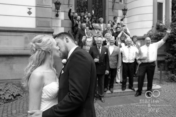 Hochzeit im Standesamt Villa Leutert in Gießen - Gruppenfoto
