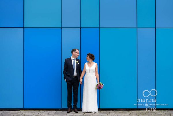 Moderne Hochzeitsfotos in Gießen - Paar-Fotoshooting