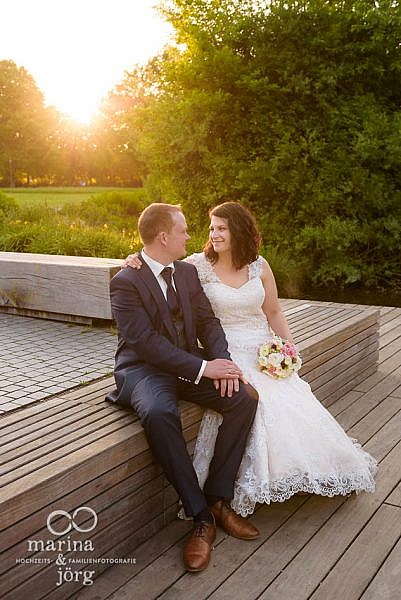 romantisches Hochzeitsfoto in Gießen - Marina & Jörg, Fotografen für eure Hochzeit